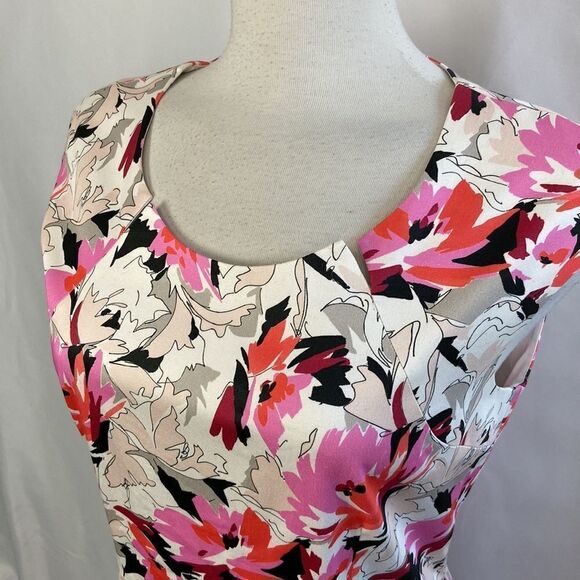 L.K.Bennett of London Floral Print Midi Dress - Picture 10 of 15